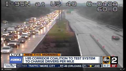 Study looks at charging tolls based on distance driven