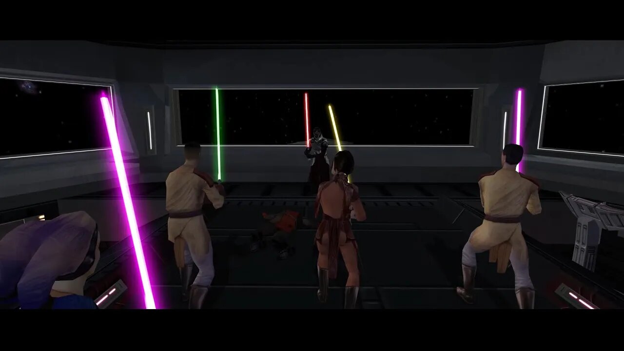 KOTOR: Revan vs Bastila and Jedi Strike Team | Brotherhood of Shadow Mod