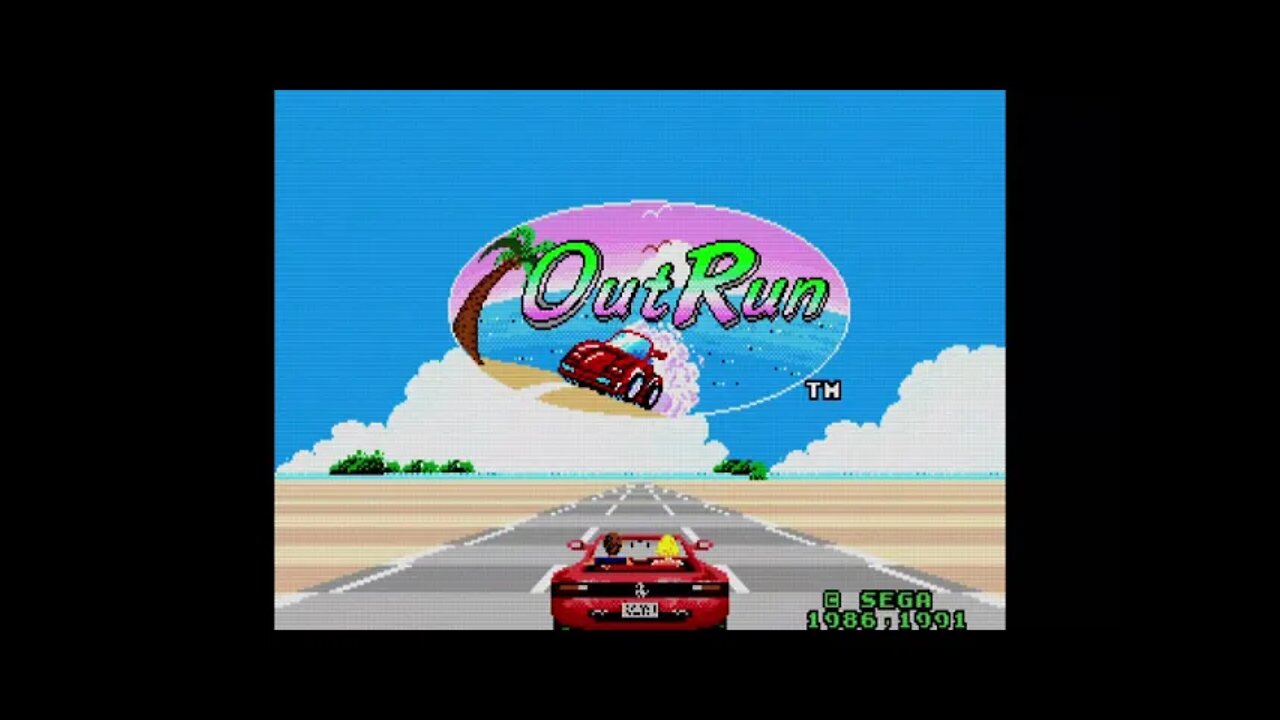 OutRun e Golden Axe II - Mega Drive - Live com MiSTer FPGA