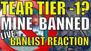 NEW YUGIOH #BANLIST! [Live Reaction]