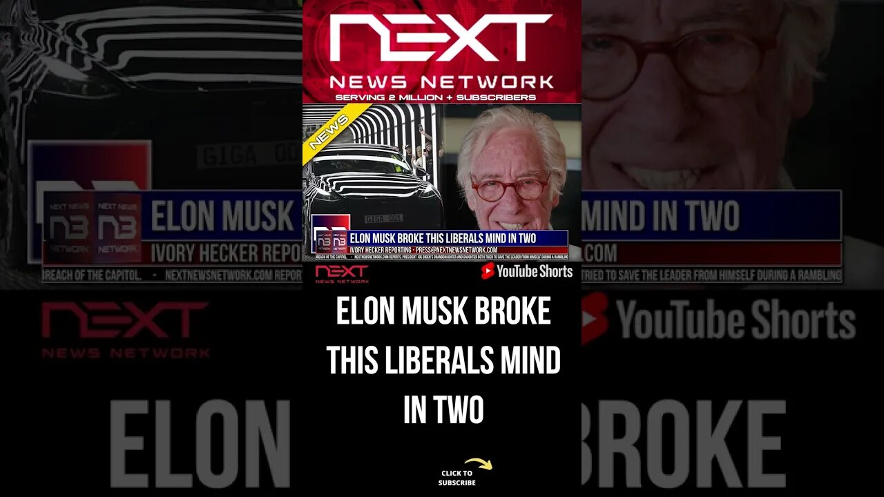 Elon Musk Broke This Liberals Mind In Two #shorts