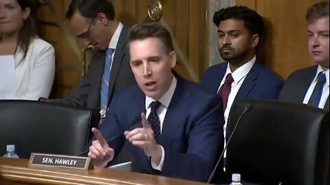 Josh Hawley Confronts Scientist for Engaging in ‘Propaganda Effort’ to Cast Doubt on Covid-19 Lab Leak Theory