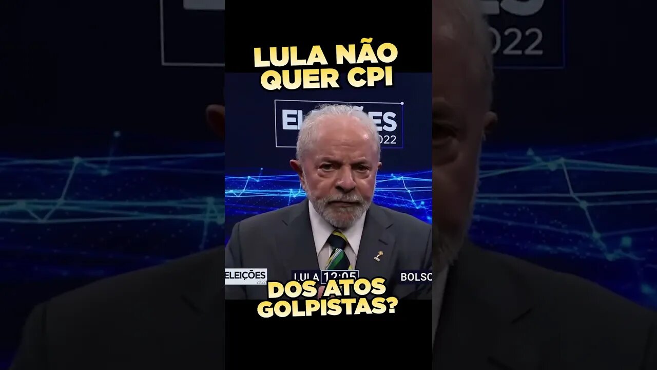 LULA COM MEDO DA CPI! | #shorts do @MBLiveTV