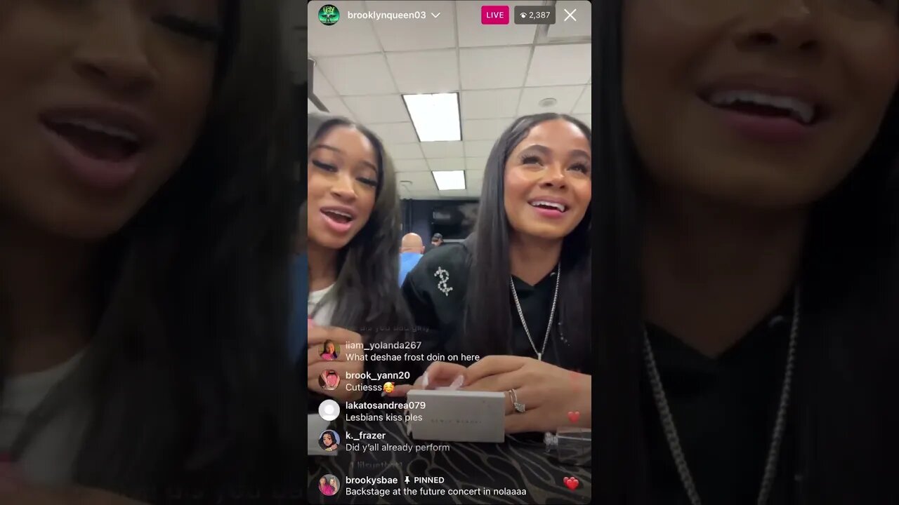 BROOKLYN IG LIVE: Yanni And Brooklyn Hop On Live And Troll Emily And Richboy Troy (09-03-23)