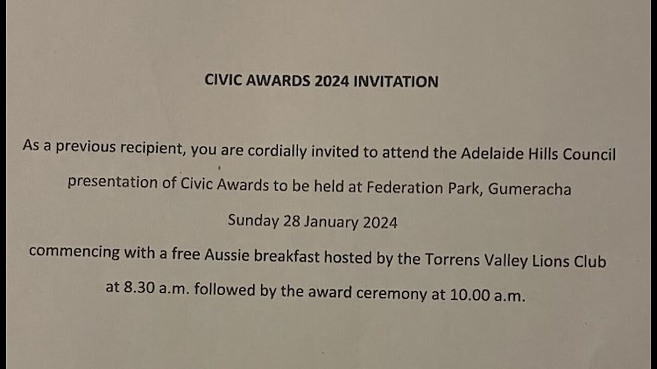 The attack on Australia day by Australias Council's - Presentation by John Tate