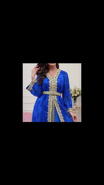 Luxury Woman Evening Dress For Wedding Abaya Muslim | ʟɪɴᴋ ɪɴ ᴛʜᴇ ᴅᴇꜱᴄʀɪᴘᴛɪᴏɴ 👇 ᴛᴏ ʙᴜʏ