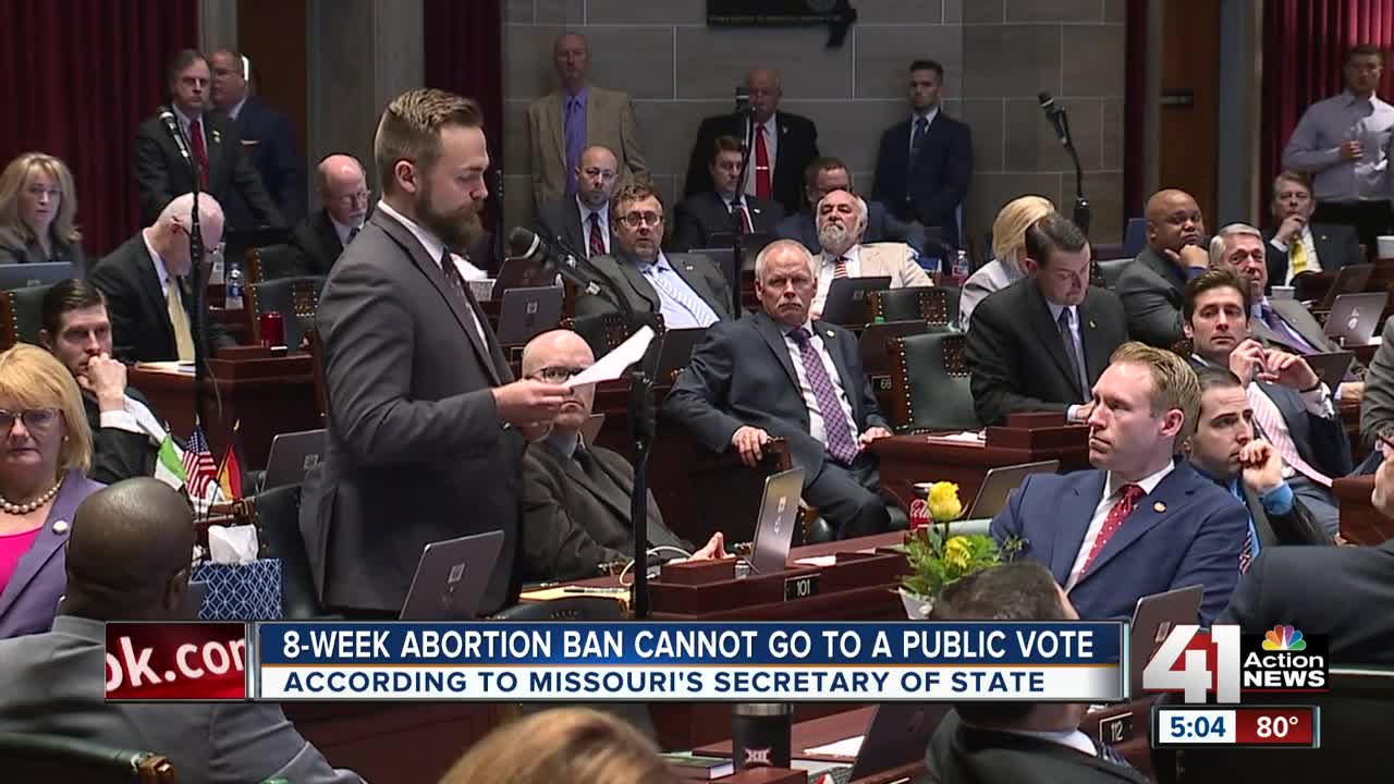 Effort to repeal Missouri 8-week abortion ban hits roadblock