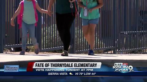 Thoryndale Elementary vote tonight