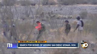 Search for bodies of missing San Diego woman and dog