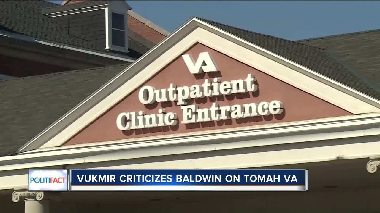 PolitiFact Wisconsin: Vukmir claims Baldwin knew about opioid problems at the Tomah VA