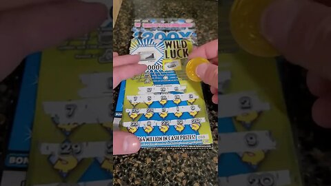 Wild Luck Lottery Scratcher #shorts #lottery