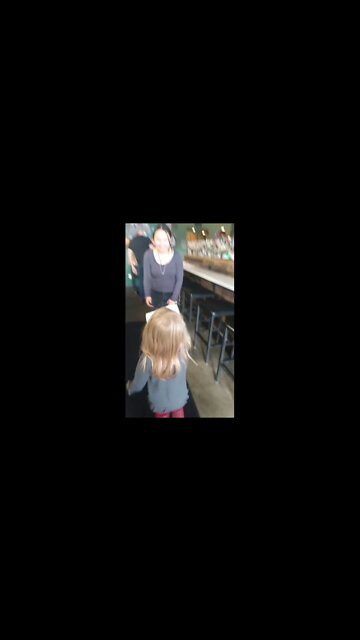 3 Year Old Raven gives away tickets to Random Hard worker in Denver