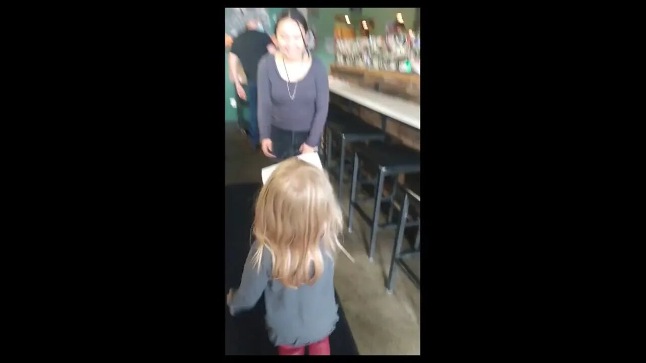 3 Year Old Raven gives away tickets to Random Hard worker in Denver