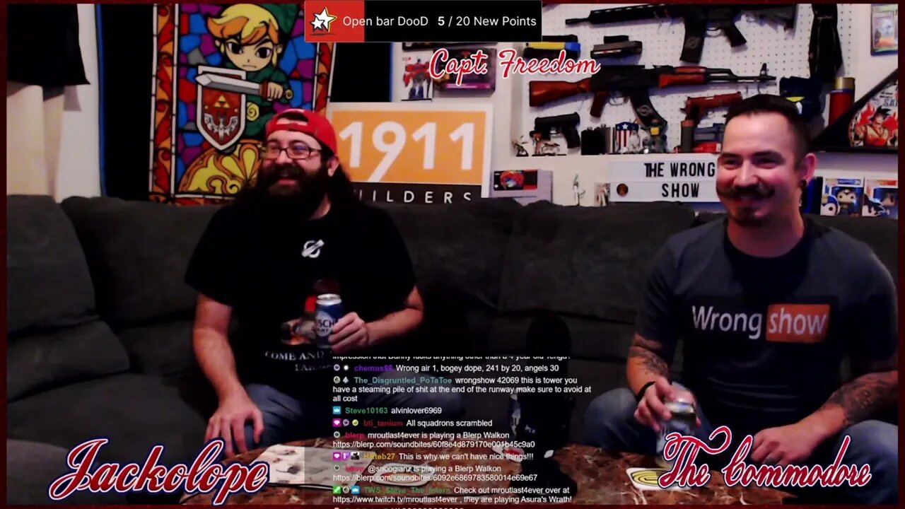 The Wrong News -3-31-23 with Special Guest Capt. Freedom!