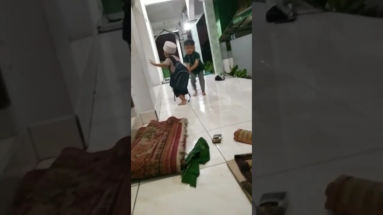 pengen ngaji di masjid ga mau pulang
