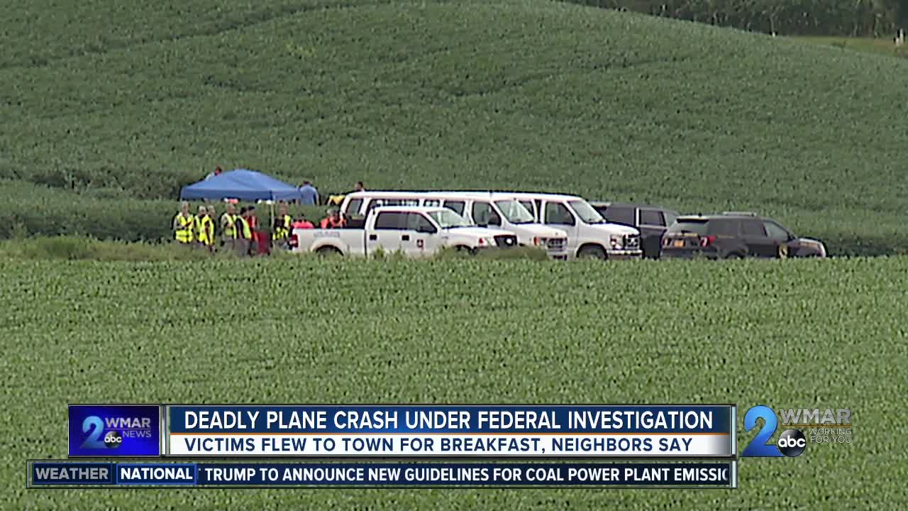 Two victims that were killed in the Westminster small plane crash are identified