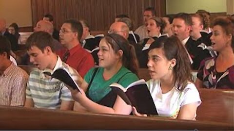 HYMN - Nearer, Still Nearer (with lyrics) congregational gospel singing @ church