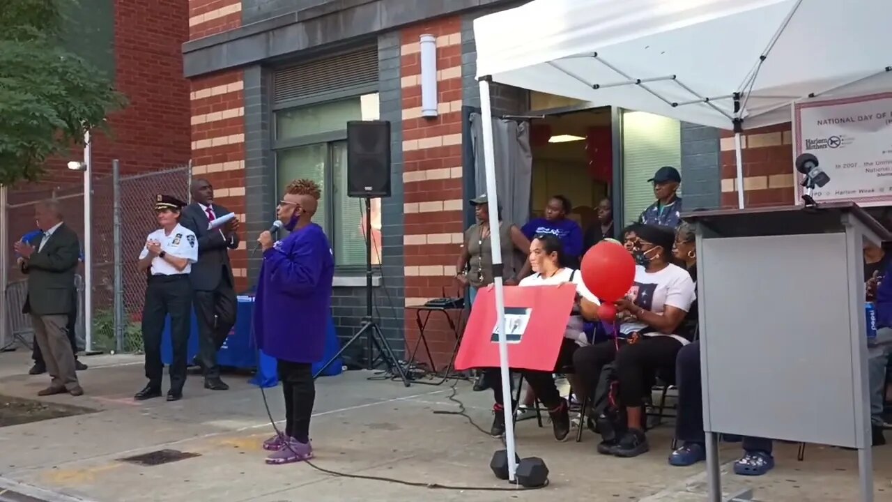 7th Annual National Day Of Remembrance Gathering 306 West 128th Street Hosted by Harlem Mothers Save