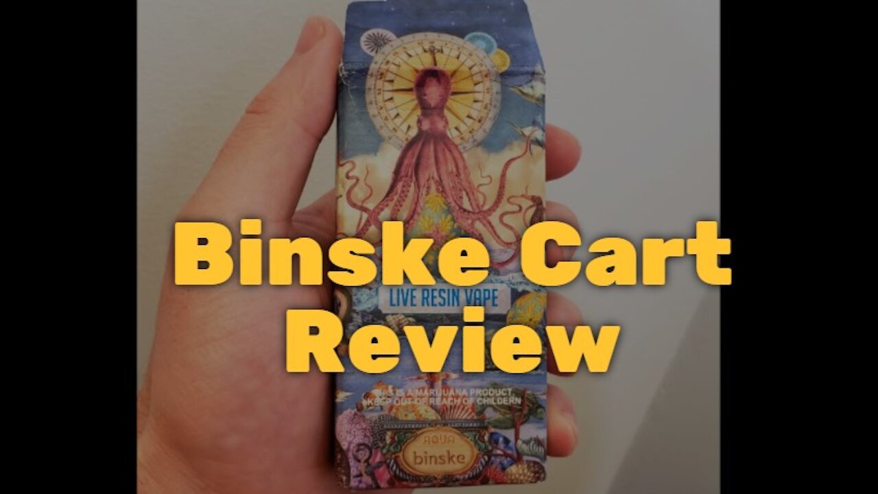 $60 Half Gram Live Resin Cartridge Worth It? Binske Cart Review