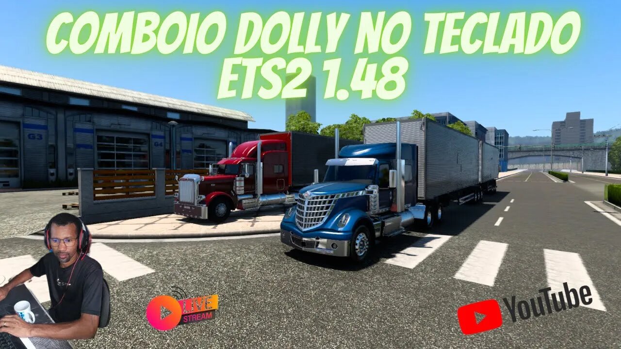 BORRA FAZER KM NO DOLLY USANDO TECLADO AS MAIS DIFICIL MANOBRAR #eurotrucksimulator2