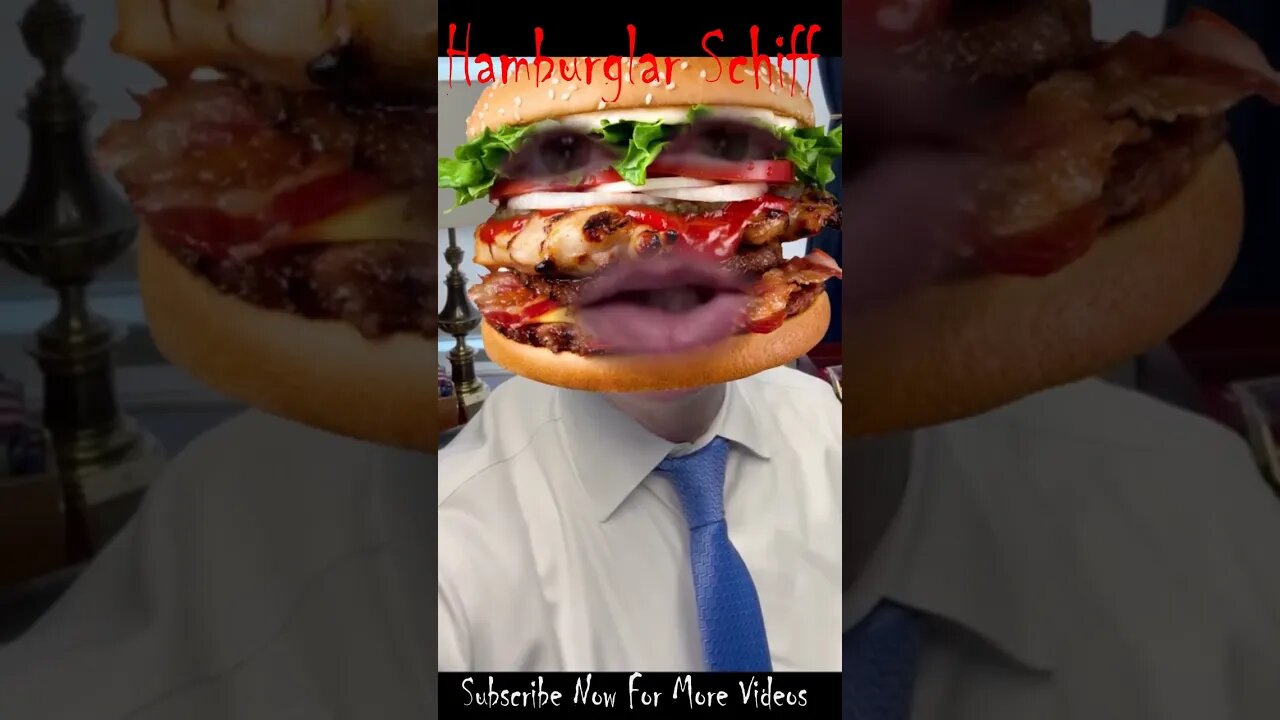 Adam Schiff Hamburglar