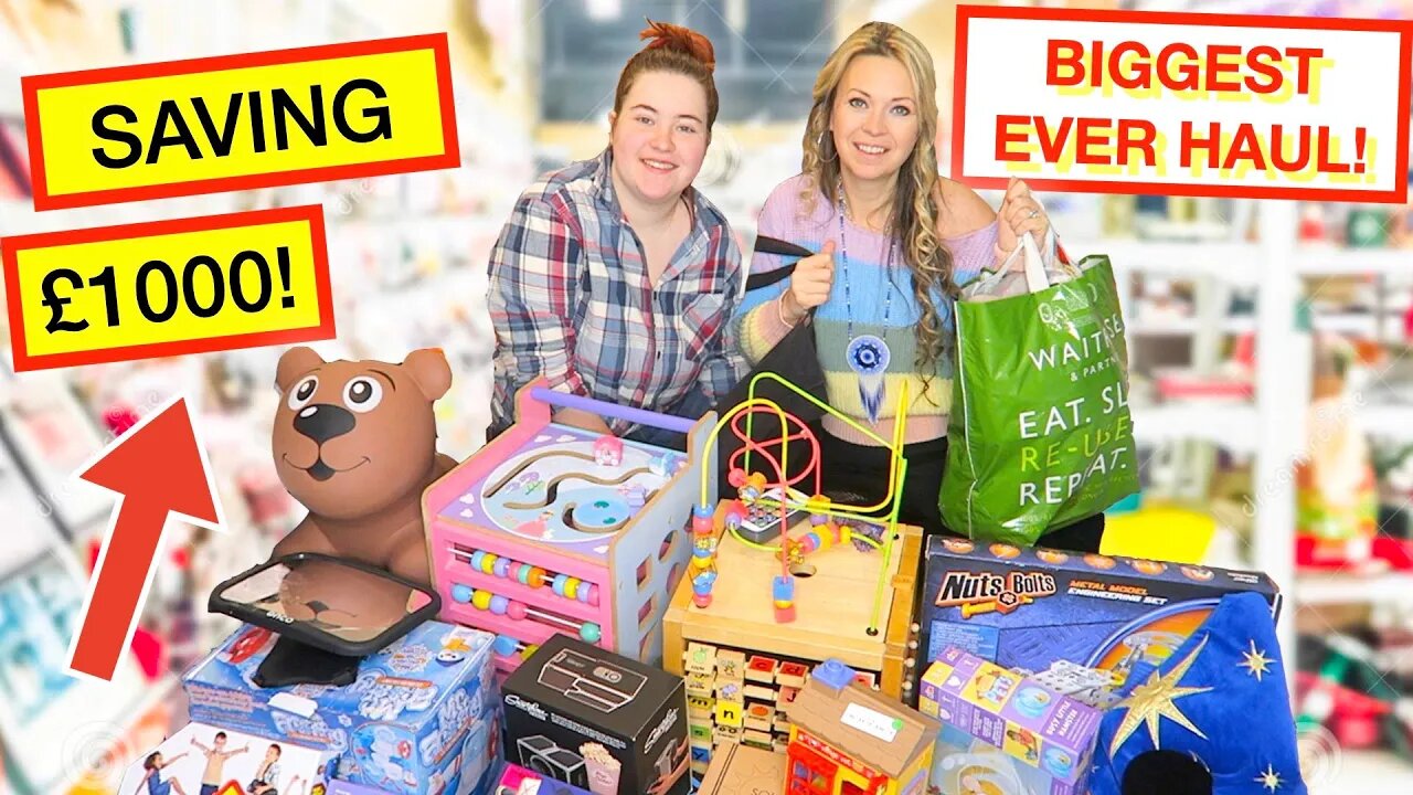 Biggest EVER Charity Shop Haul £1000 SAVING 😮