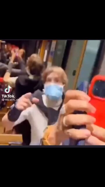 Racist white democrats attack black man on elevator for not wearing mask