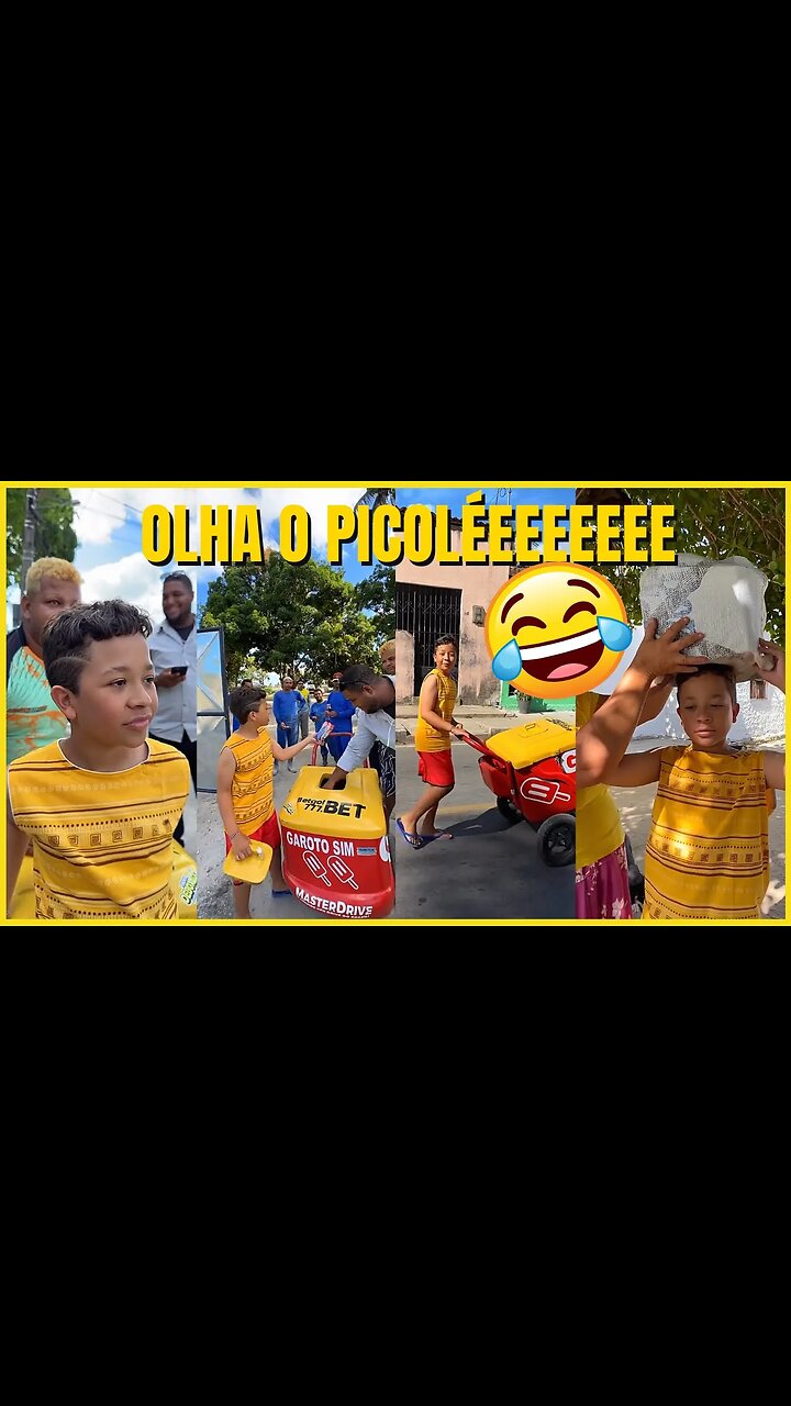 O POBRE MENINO RICO NA MISSÃO DE VENDER PICOLÉ