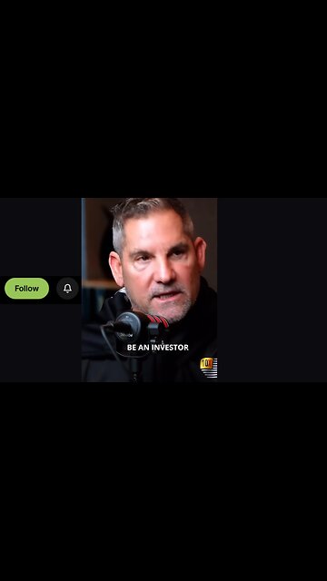 Grant Cardone: Be an Investor, Not a Boss