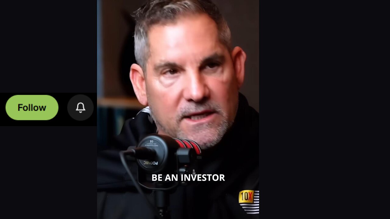 Grant Cardone: Be an Investor, Not a Boss