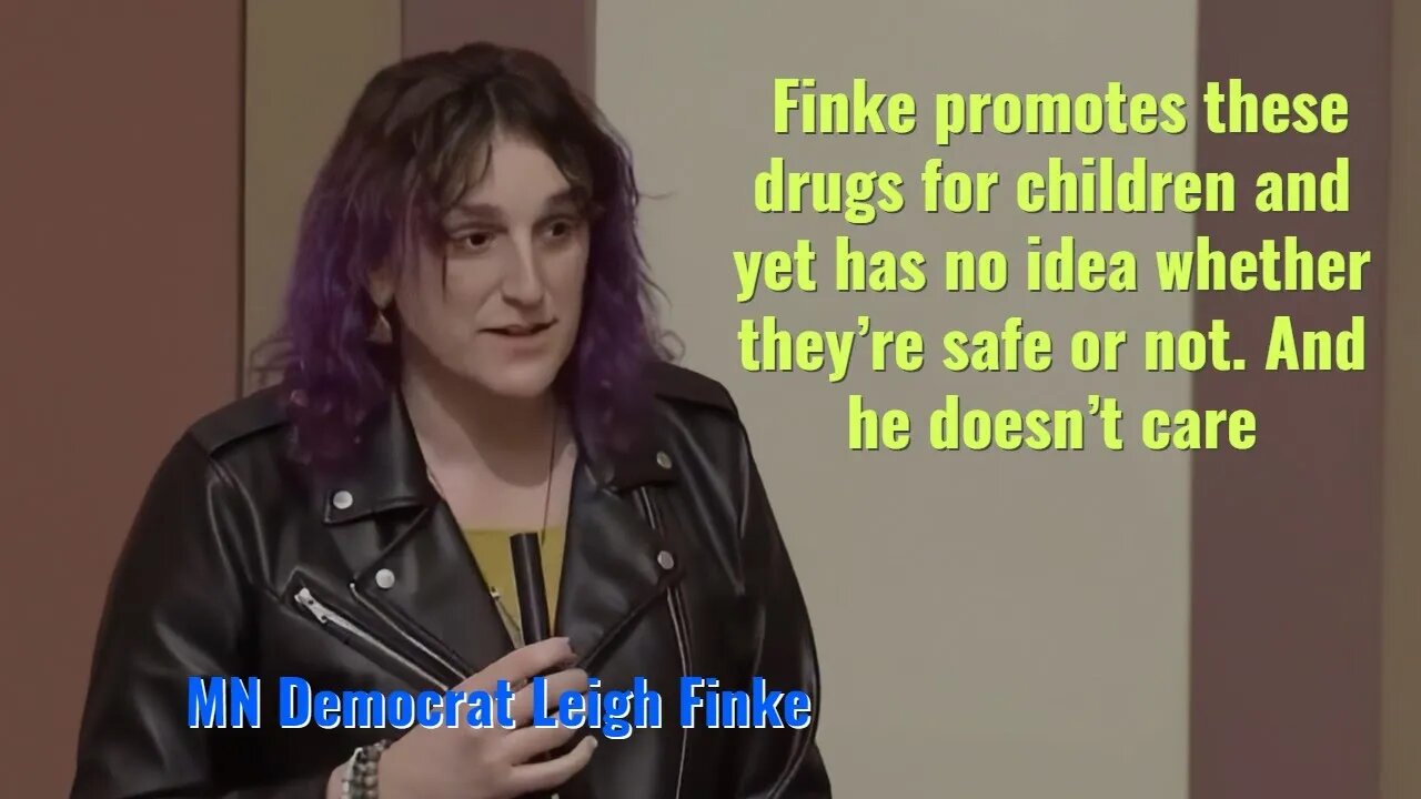 MN Democrat Leigh Finke, Unable To Answer About So-Called Gender-Affirming Health Care