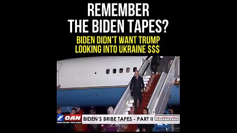 Biden don’t want Trump looking into Ukraine