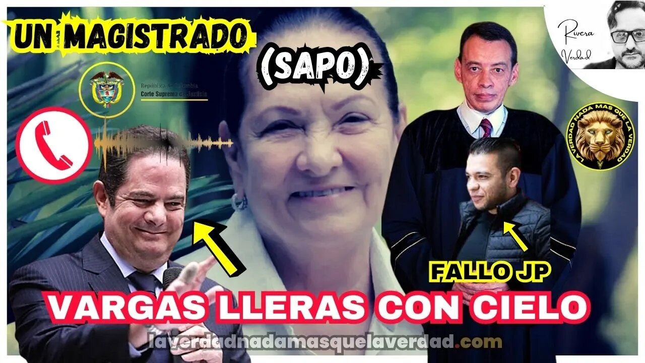 UN MAGISTRADO SAPO DE LA BANDOLA GNECCO - VARGAS Y URIBE EN LLAMADAS CON EL CLAN -
