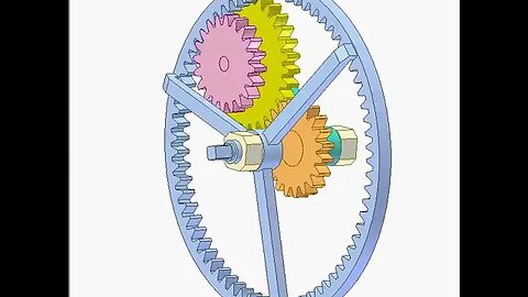 2919 4 gear planetary mechanism C