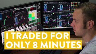 [LIVE] Day Trading | I Traded for Only 8 Minutes