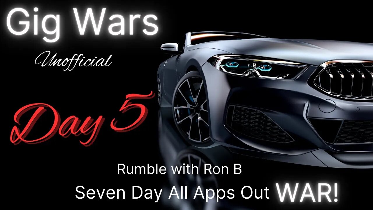 Gig Wars: "RonB" STILL Trails the Leader - Who Is It? and WHY?? Who Will he take the Lead on Day 5?