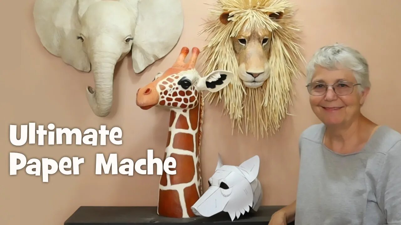 Make Paper Mache Sculptures and Masks