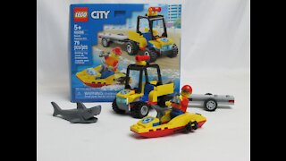 Lego City Beach Rescue ATV 60286