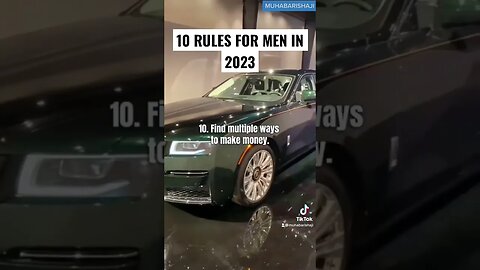 10 Rules for Men to Succeed in 2023 #2023 #motivation