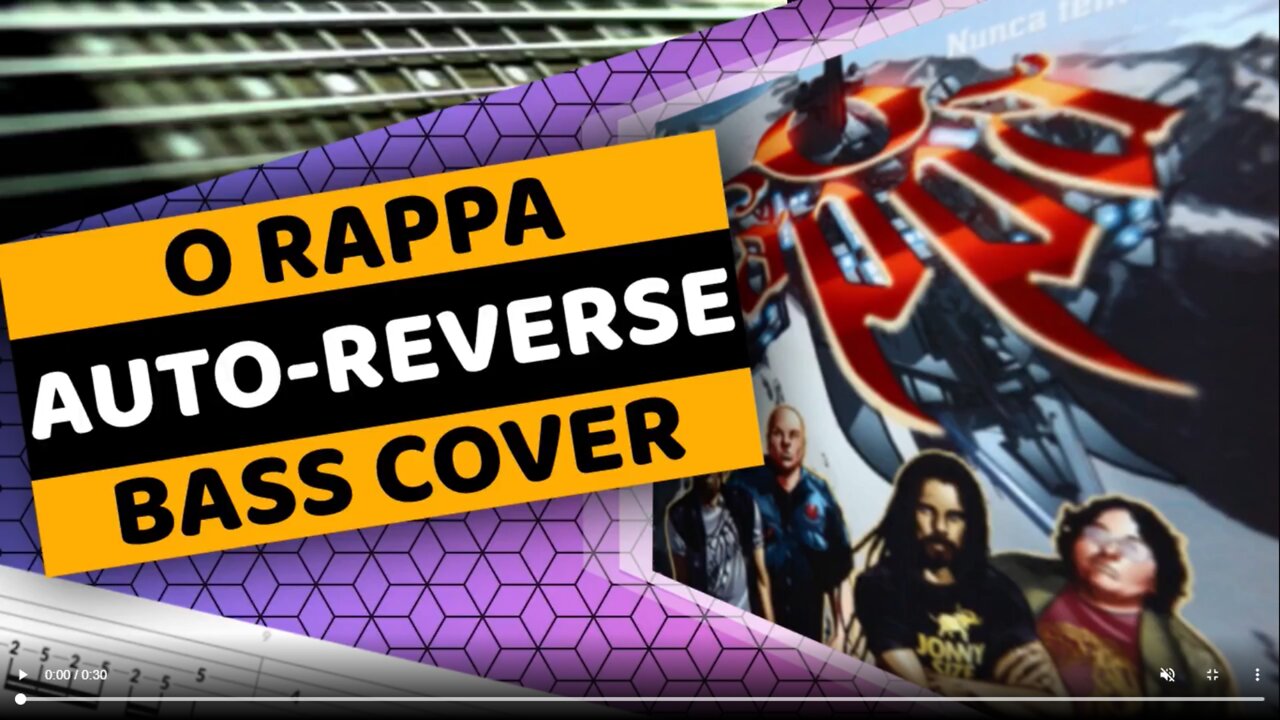 O Rappa - Auto Reverse - Bass Cover & Tabs