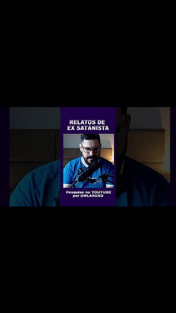 Relatos de um ex satanista parte02 #fimdostempos😱😱 #fatoscuriosos #revelação #shortsvideo