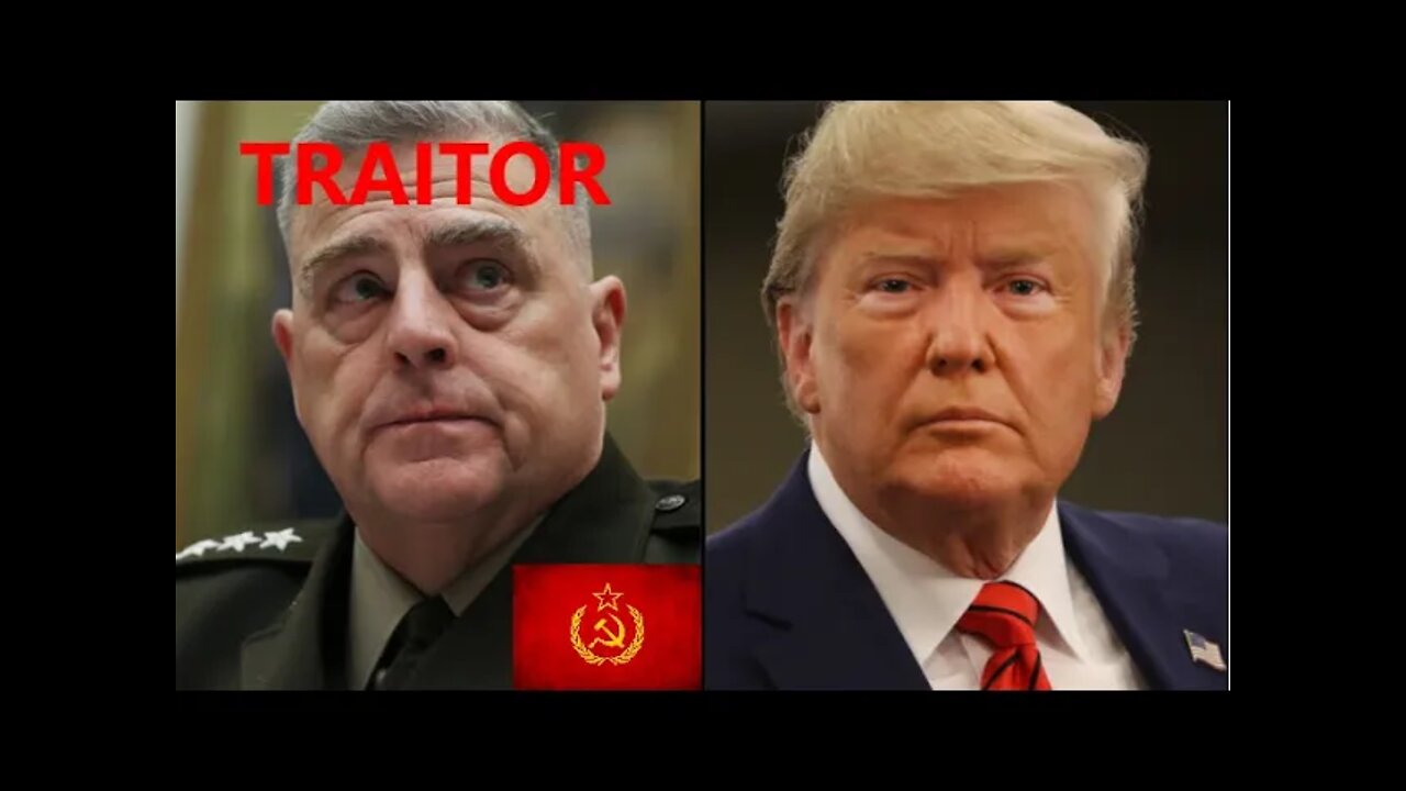 General Milley Committed TREASON. Defects to China