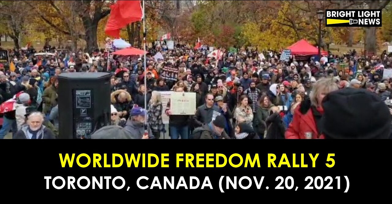 WORLDWIDE FREEDOM RALLY 5 - TORONTO, CANADA (FULL LIVE PRESENTATION)