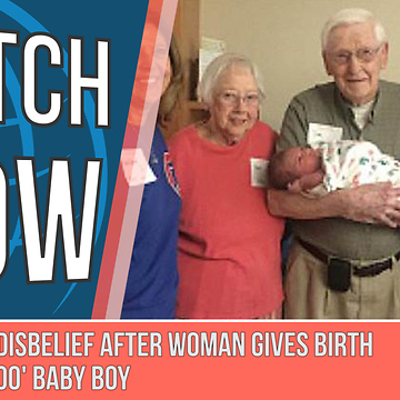 Family is in Disbelief After Woman Gives Birth to '1 in 33,000' Baby Boy