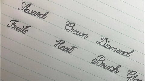 Learn beautiful handwriting in easy steps😵🤝🏼