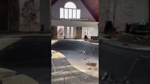 “It’s not abandoned 🤓”