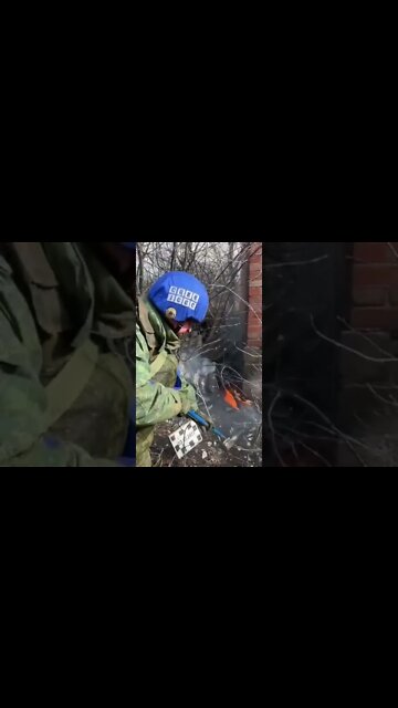 ️ Pankovka of the LPR under the fire of the Armed Forces of #Ukraine. They're burning at home!