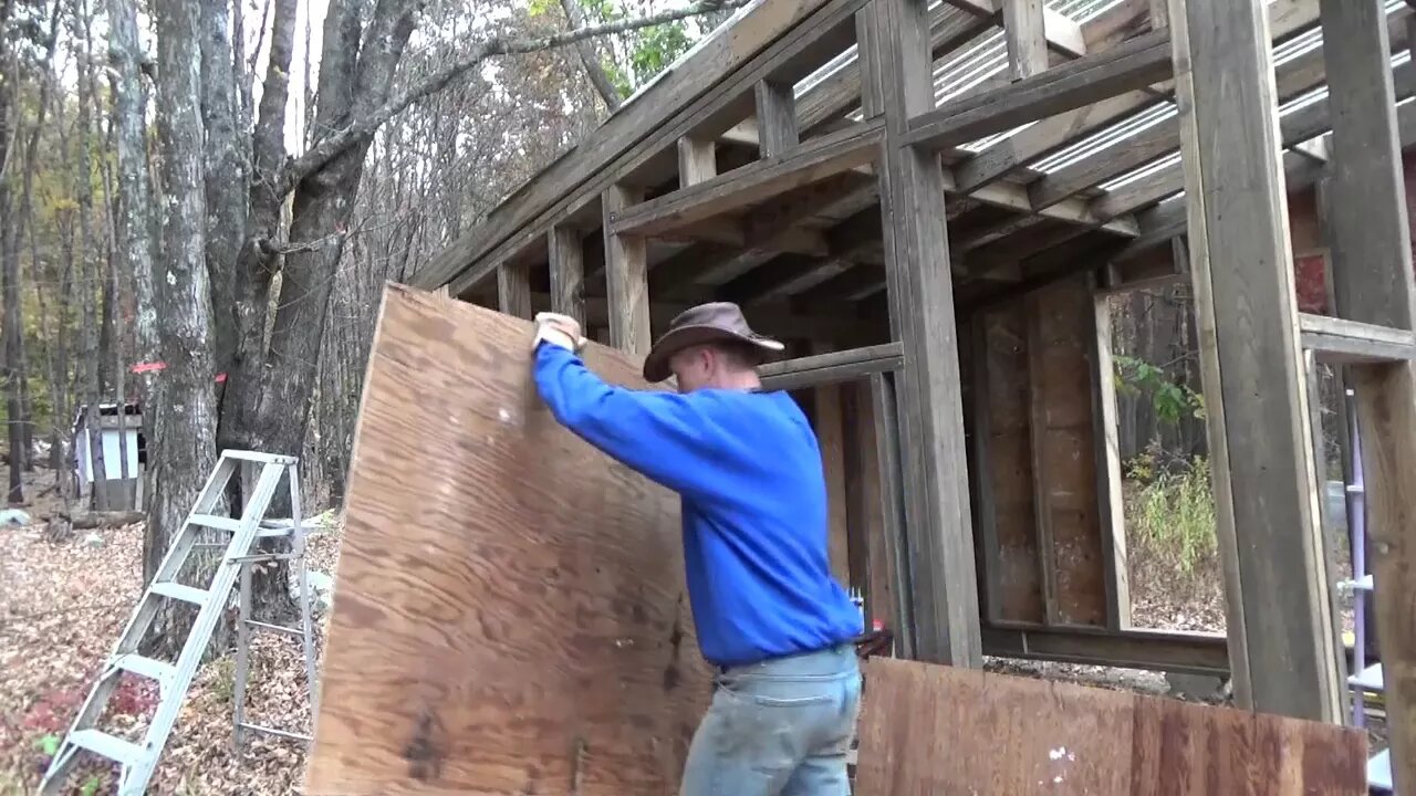 Working On Our Off Grid Winter Greenhouse