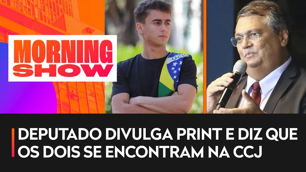 Flávio Dino bloqueia o deputado Nikolas Ferreira no Twitter