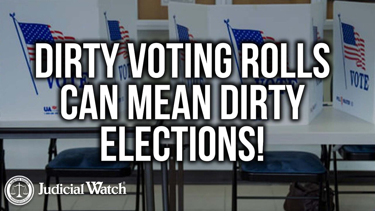 Fitton: Dirty Voting Rolls Can Mean Dirty Elections!